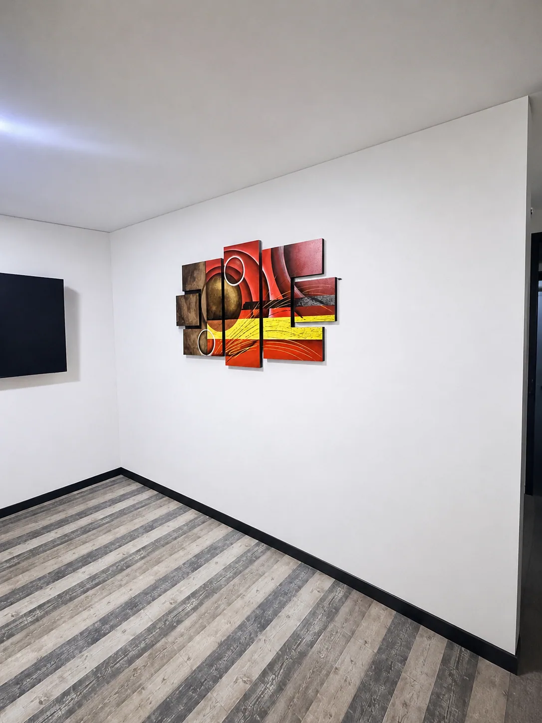 Proyecto Sala — Lámina UV Calma — antes de la instalación